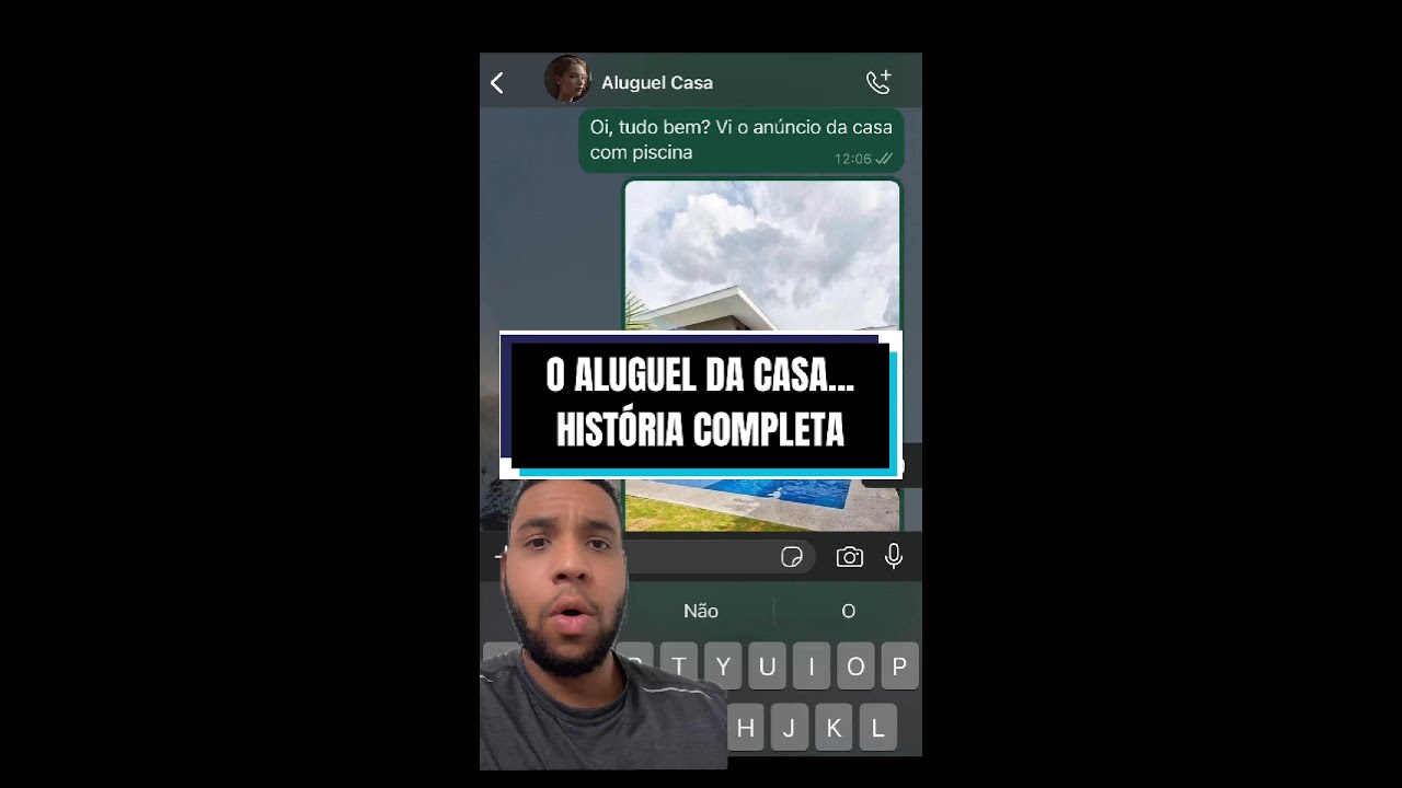 O ALUGUEL DA CASA - HISTÓRIA COMPLETA