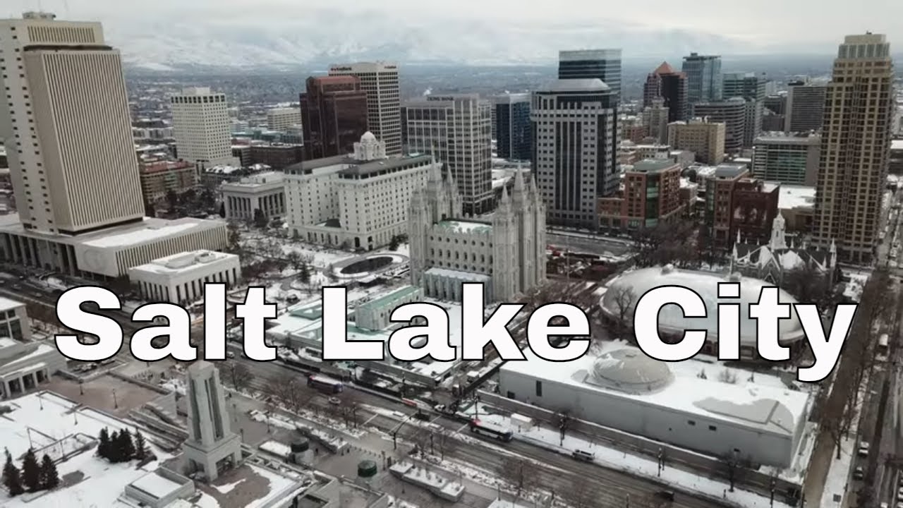 Drone Salt Lake City, Utah | Snow