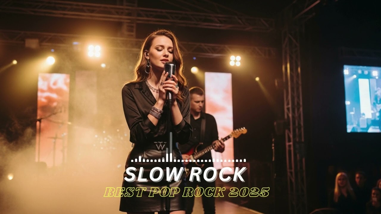 Emotional Slow Rock Journey 🎧🌙 | Peaceful Guitar & Soft Rock Atmosphere