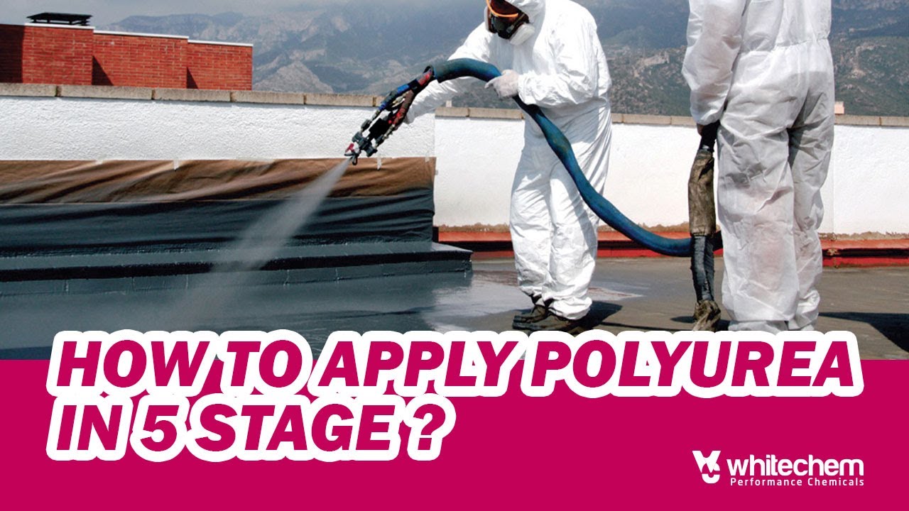 HOW TO APPLY POLYUREA IN 5 STAGE ? #polyurea #ındustry #chemical