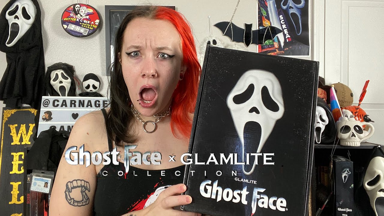 UNBOXING THE GLAMLITE GHOSTFACE  COLLECTION