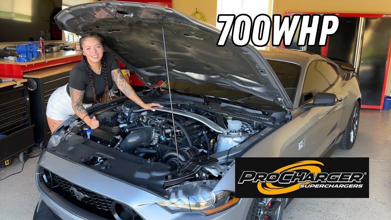 My Mach1 Mustang gets SUPERCHARGED