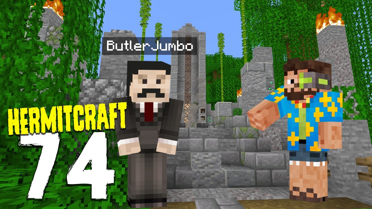 HermitCraft 7: 74 | I made him a BUTLER!