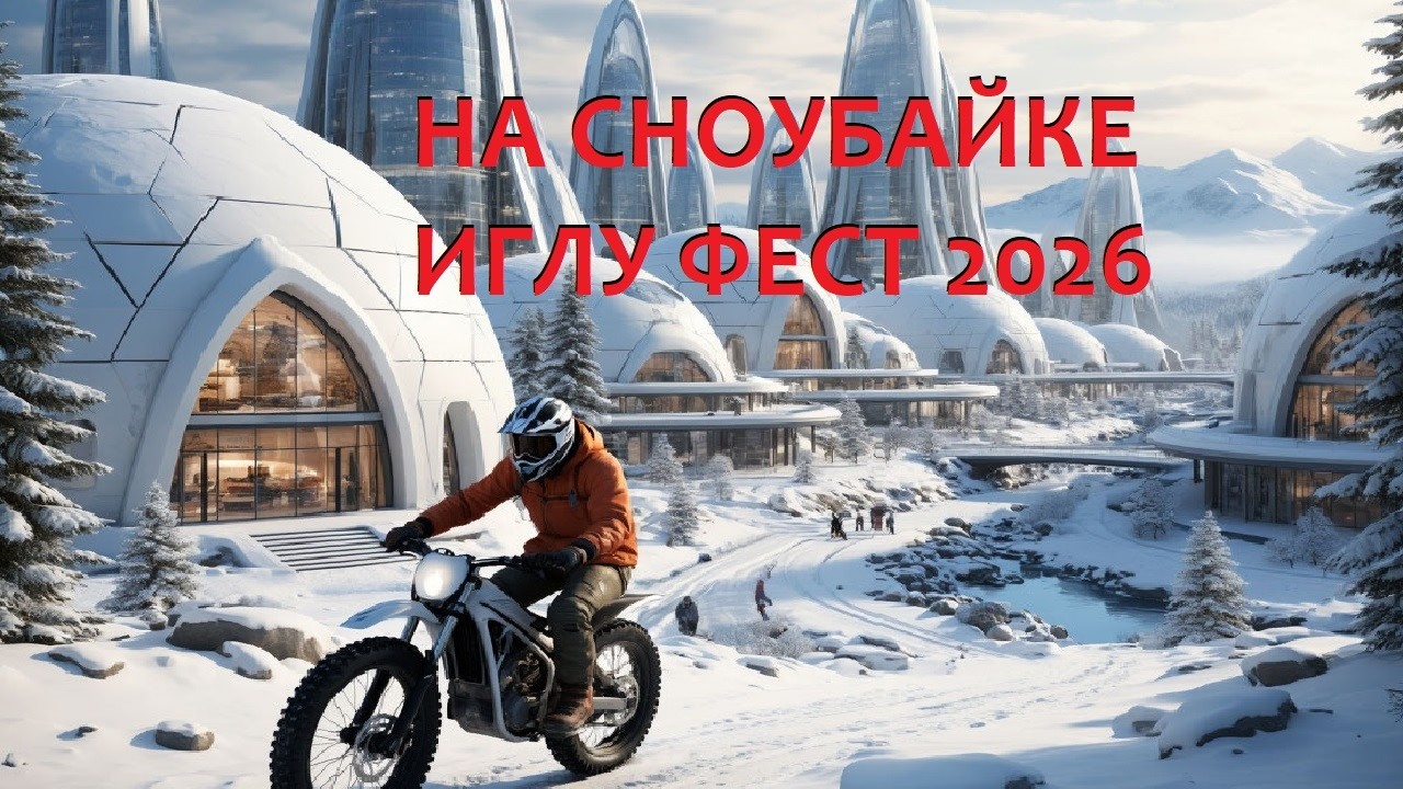 На сноубайке: Иглу 2026 Город эскимосов
