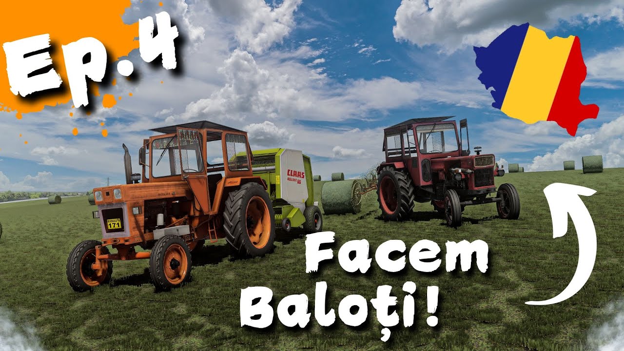 Baloți pentru viitoarele ANIMALE!🌿Ferma Balkanică! Ep 4!