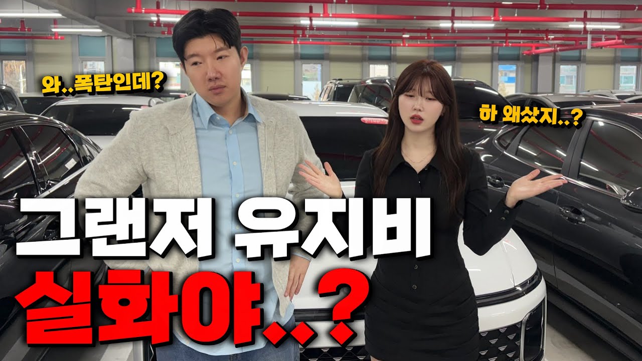 그랜저를 아무도 안 사는 이유ㄷㄷ (실제 한 달 유지비 알려드리겠습니다)