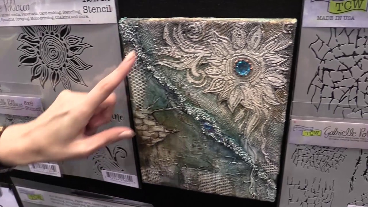 Gabrielle Pallacco Stencils - The Crafter's Workshop