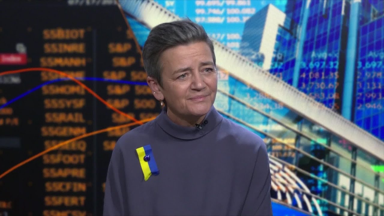 EU's Vestager on Apple, EU Tech Regulation, Defense