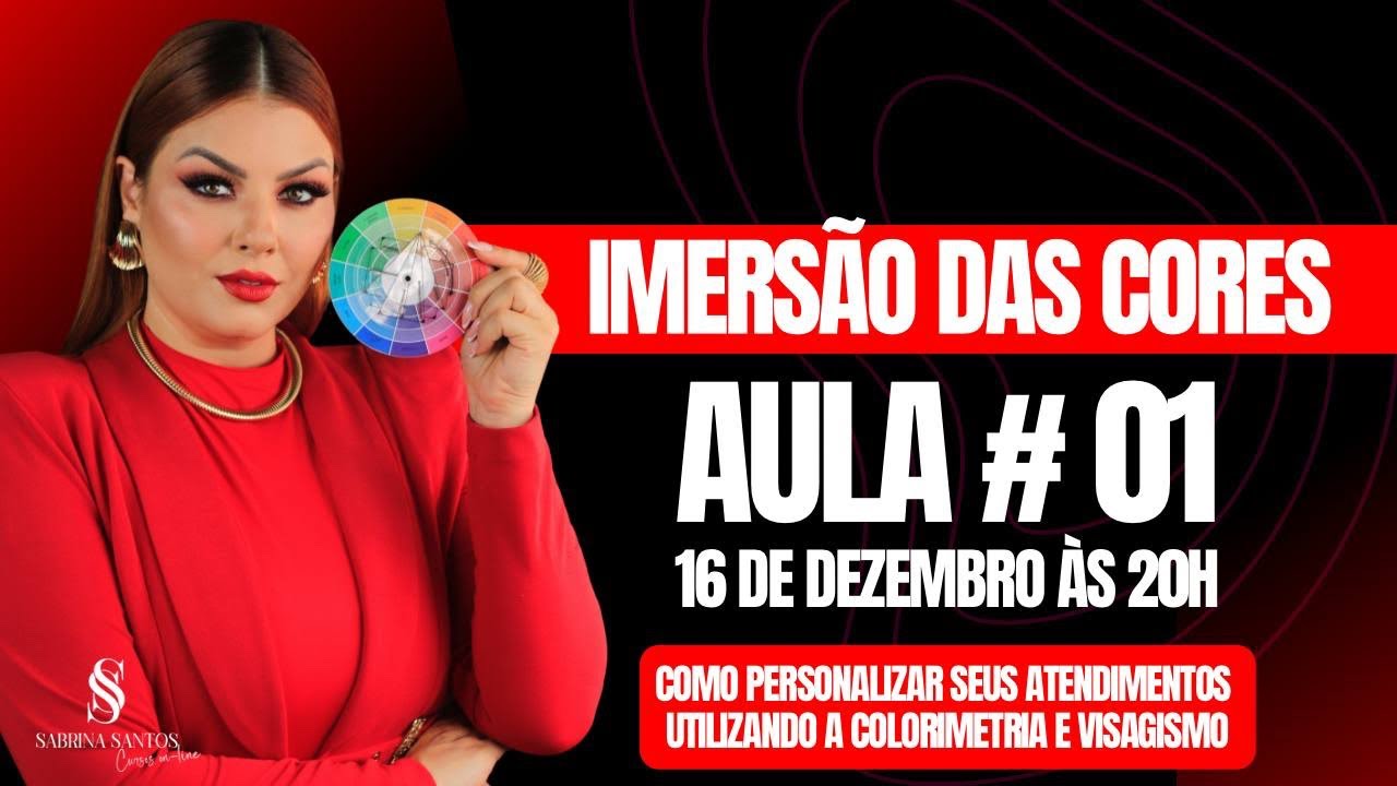 Aula 01 - Como personalizar seus atendimentos utilizando a colorimetria na maquiagem.