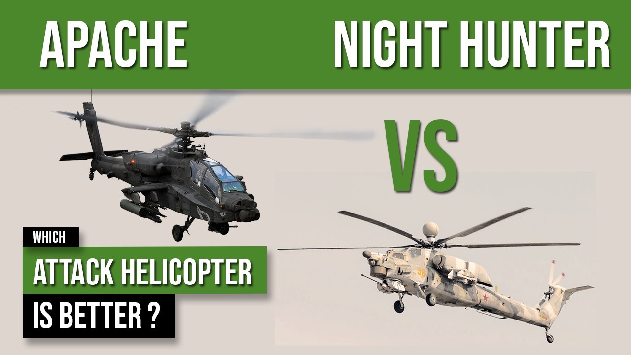 AH-64 Apache kontra MI-28 Night Hunter &ndash; por&oacute;wnanie śmigłowc&oacute;w szturmowych