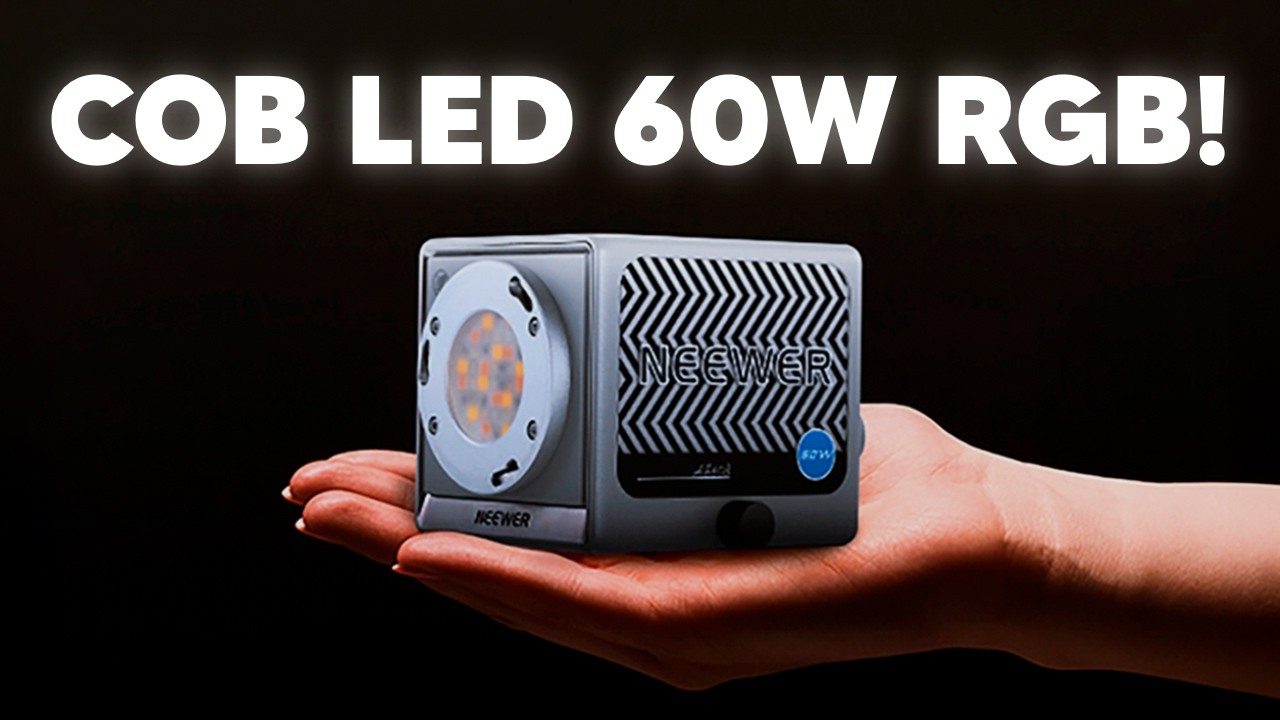 NEEWER HS60C RGB 60W - COB LED ULTRA COMPACTO