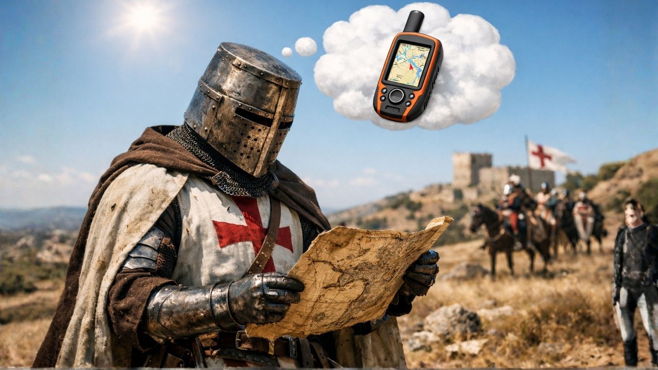 Jak armie krucjat orientowały się bez GPS