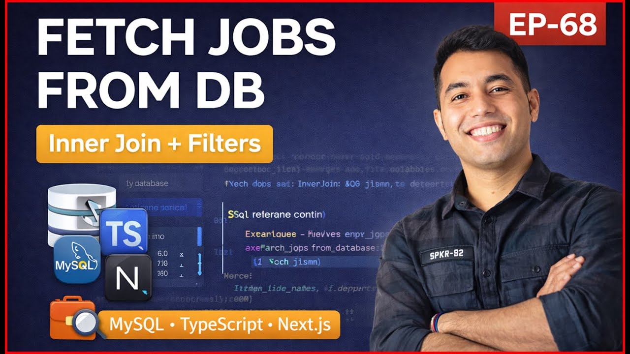Fetch All Jobs from Database in Next.js (Drizzle ORM + Inner Join + Conditions)