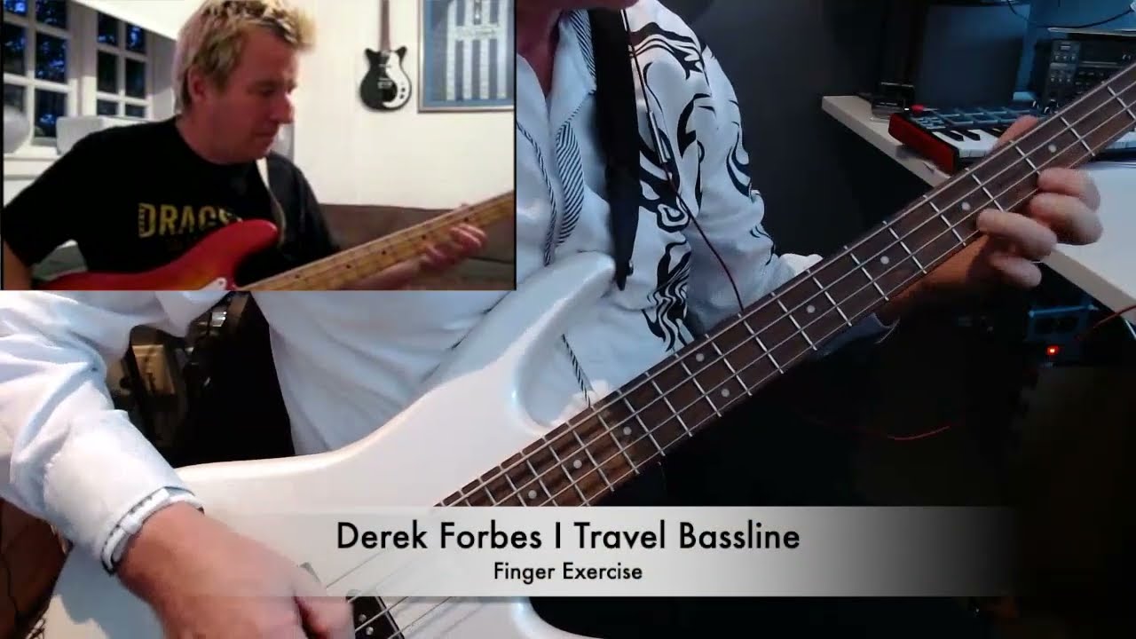 Simple Minds I Travel Bassline exercise with Derek Forbes