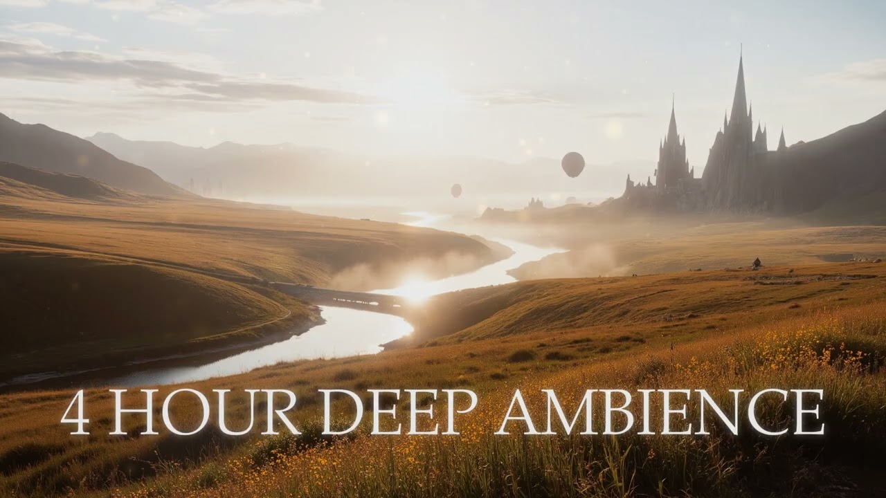 This Is a Peaceful Fantasy World Where Nothing Is Expected of You – Soft Ambience for Sleep