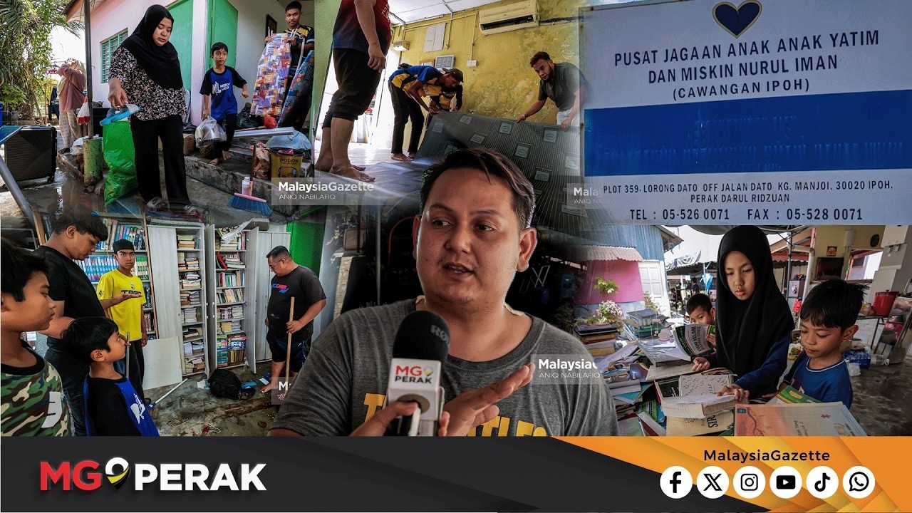 MGPerak : Ujian Ramadan, Banjir Lumpur Musnahkan Kelengkapan Pusat Jagaan Anak Yatim