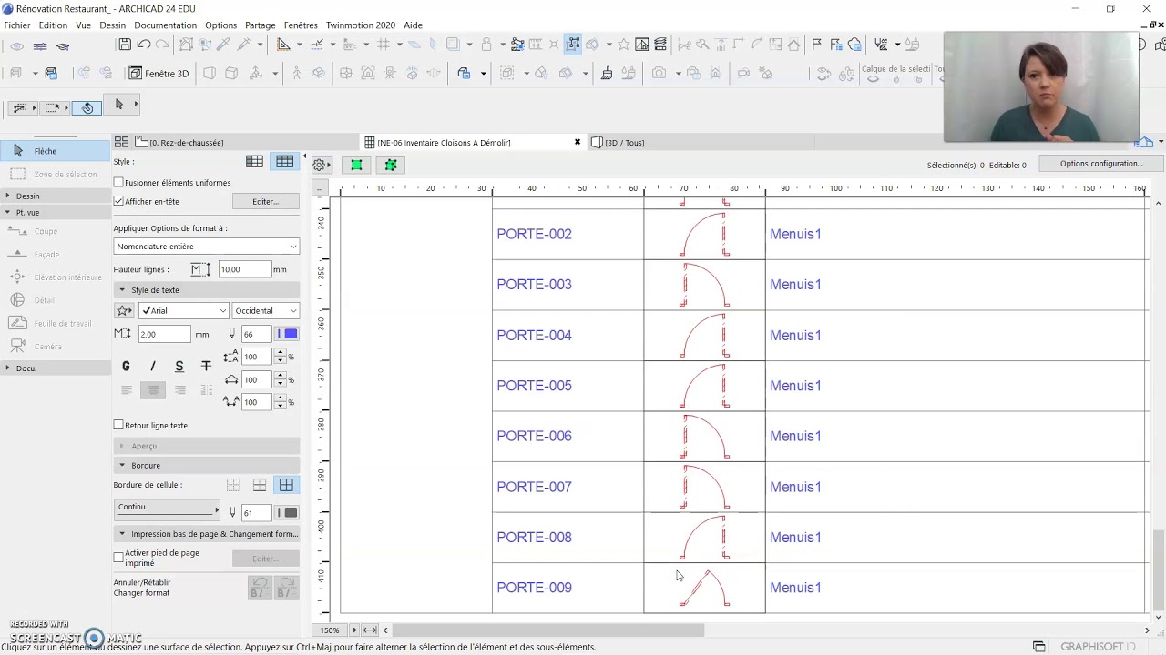 Initiation: Comment créer une nomenclature dans ArchiCAD