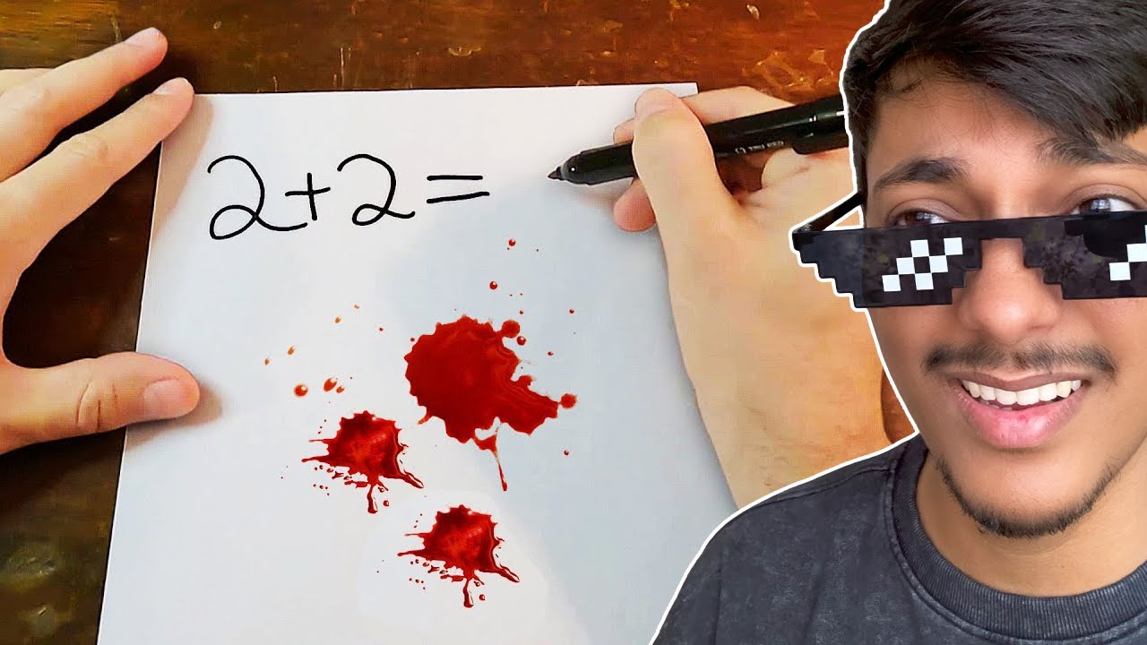 When Doing Your MATHS Homework GOES WRONG.... @ButteredSideDown