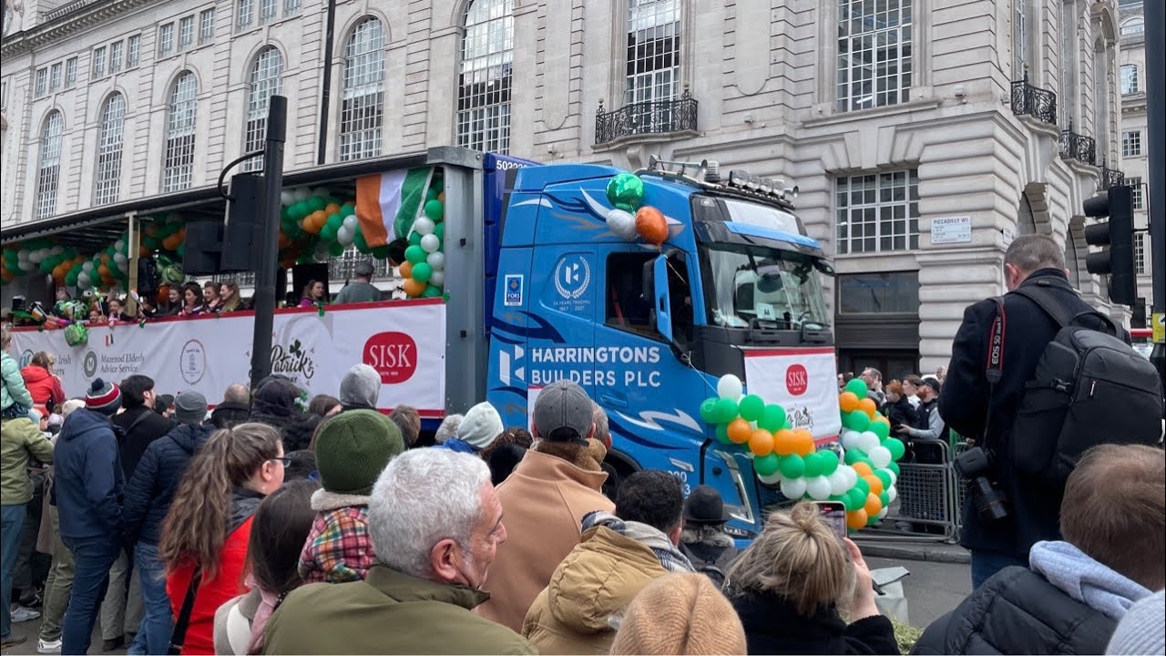 🚨Watch live: St Patrick's Day Parade - London