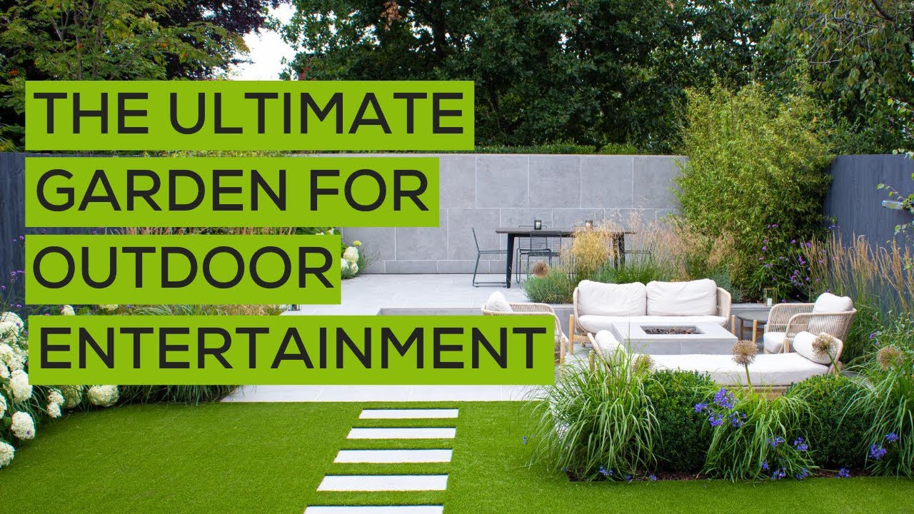 The ULTIMATE garden for OUTDOOR ENTERTAINMENT | Garden Makeover
