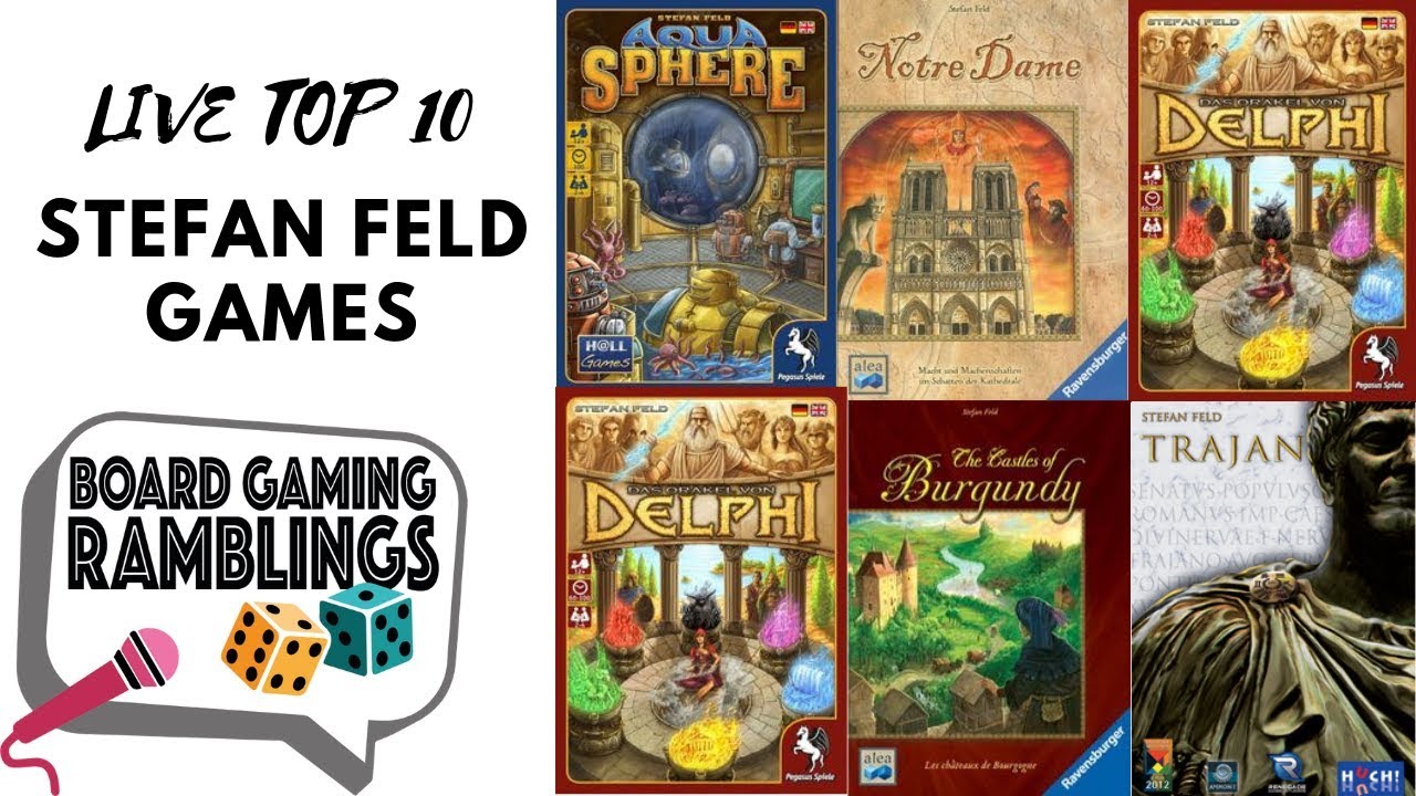 Top 10 Stefan Feld Games