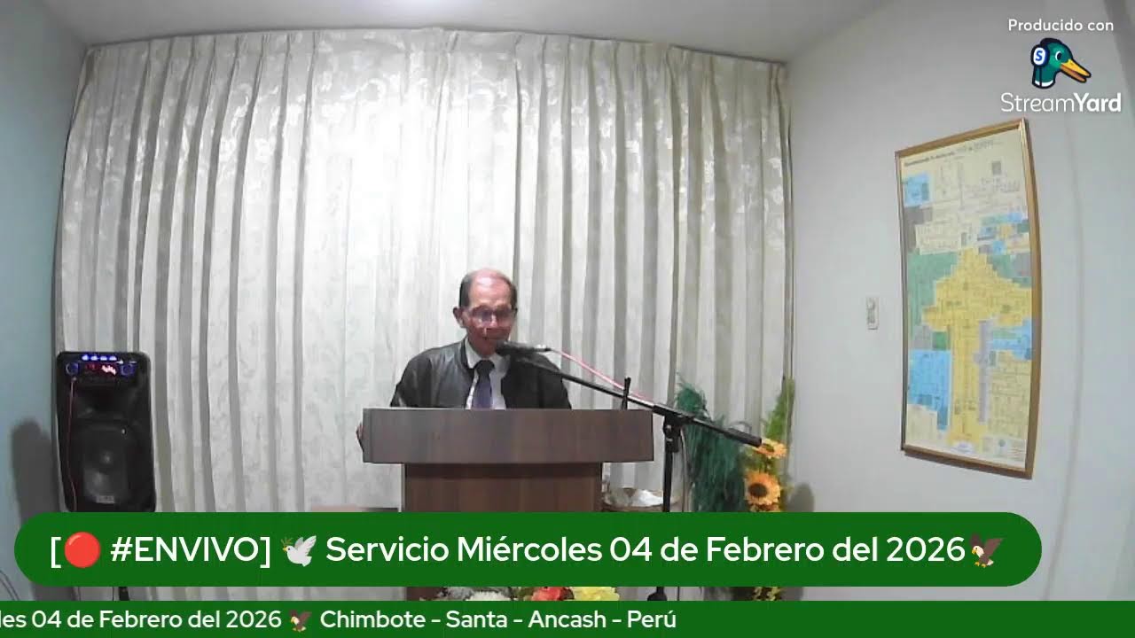 [🔴 #ENVIVO] 🕊️ Servicio Miércoles 04 de Febrero del 2026🦅