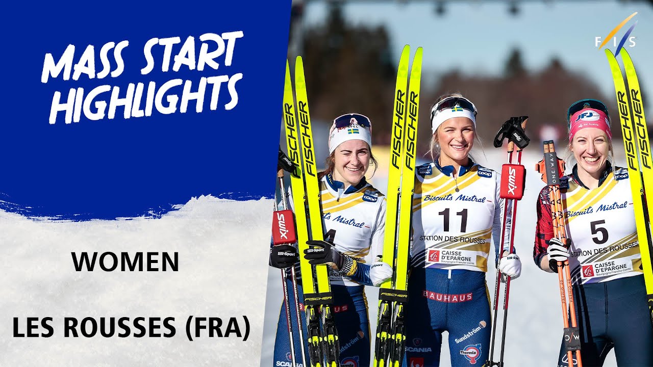 Frida Karlsson wraps up French stage with an emphatic win | FIS Cross Country World Cup 24-25