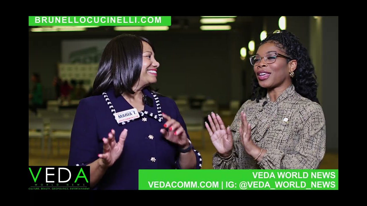 VEDA WORLD NEWS | MEOCHEA MONEY INTERVIEWS ATTENDEES FROM CONGRESSMAN AL GREEN PRECINCT CHAIR MIXER