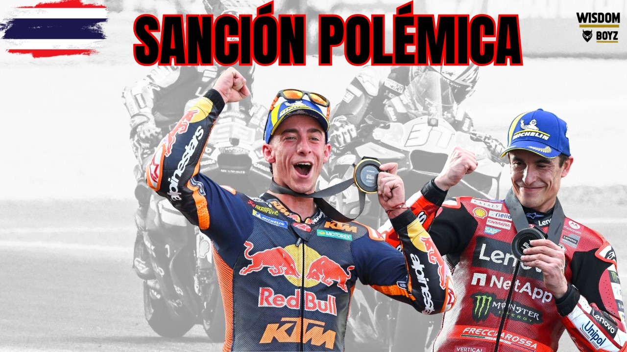 Polémica con Márquez… y primera victoria de Pedro Acosta 🏆