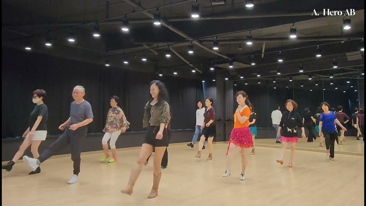 A Hero AB Line Dance(어 히어로 에이비) Demo▪︎Absolute Beginner(입문용)