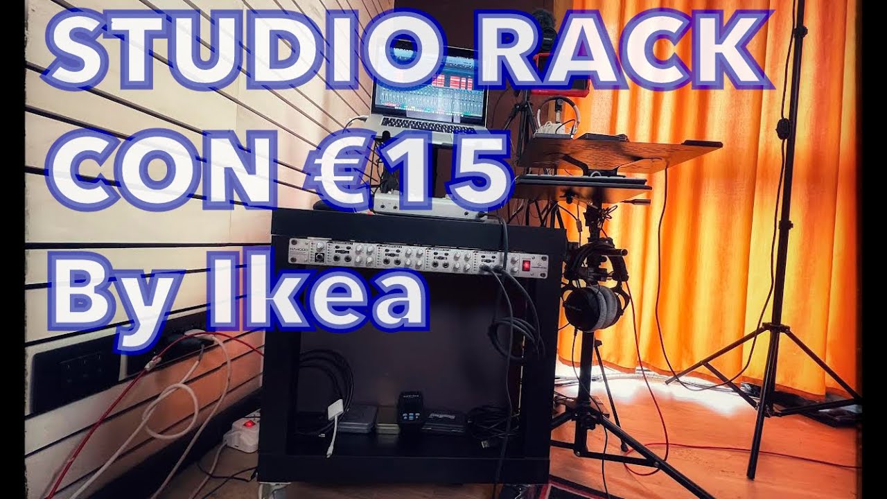 Come costruire uno STUDIO RACK con tavolini e ruote IKEA