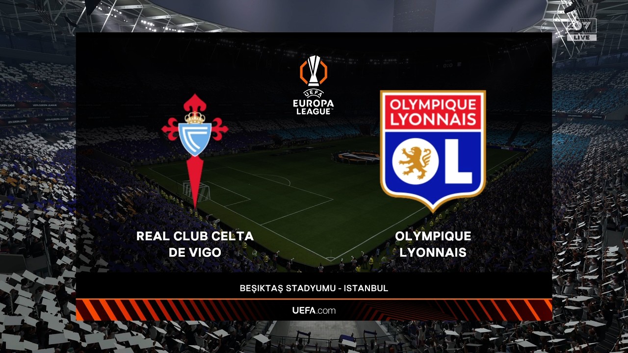 CELTA vs OLYMPIQUE LYONNAIS | EUROPA League 1/8 | First Leg | FC 26 | PS5 | Gameplay