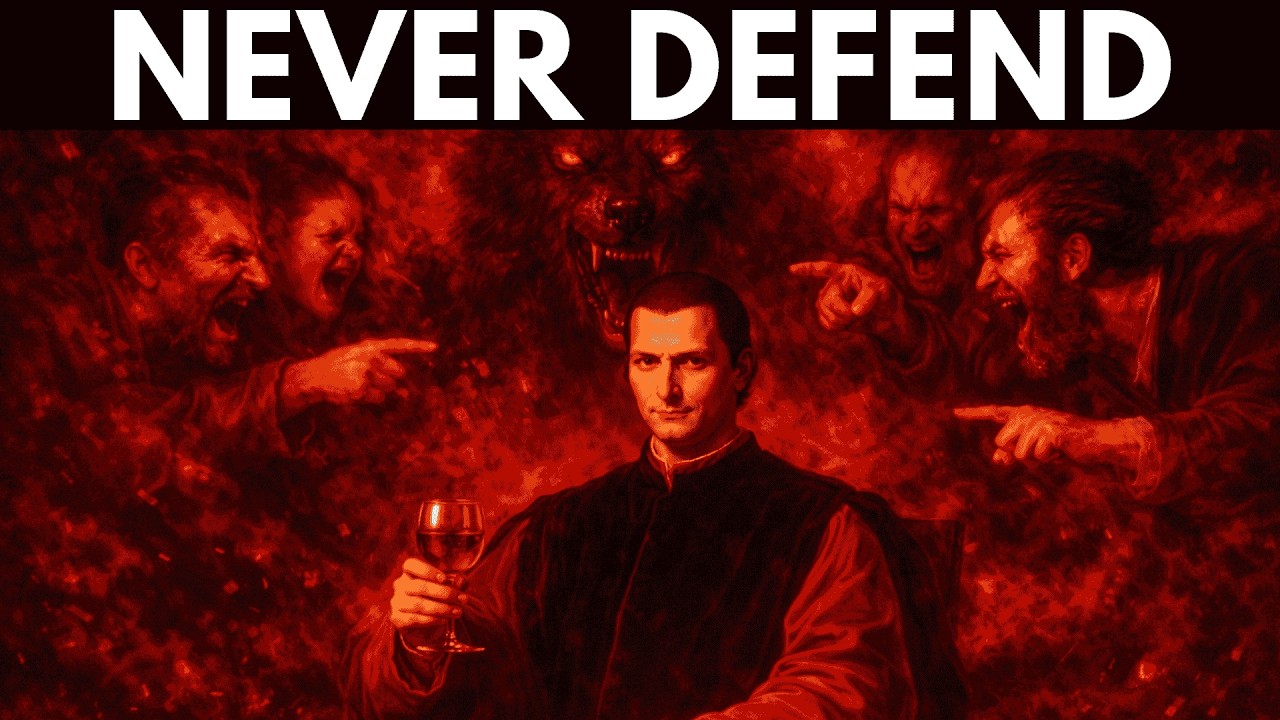 Never React, Never Explain: How to Become Untouchable — Machiavelli