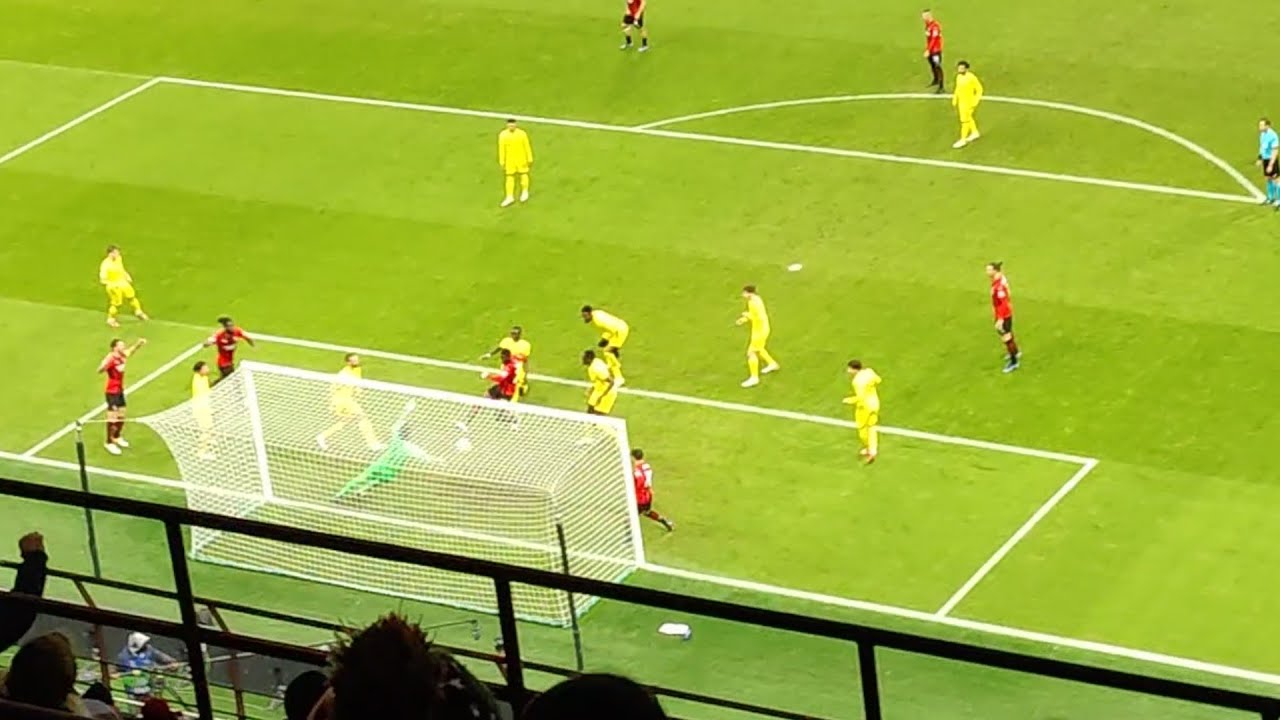 Tomori Live Goal 1-0 Milan Liverpool 1-2