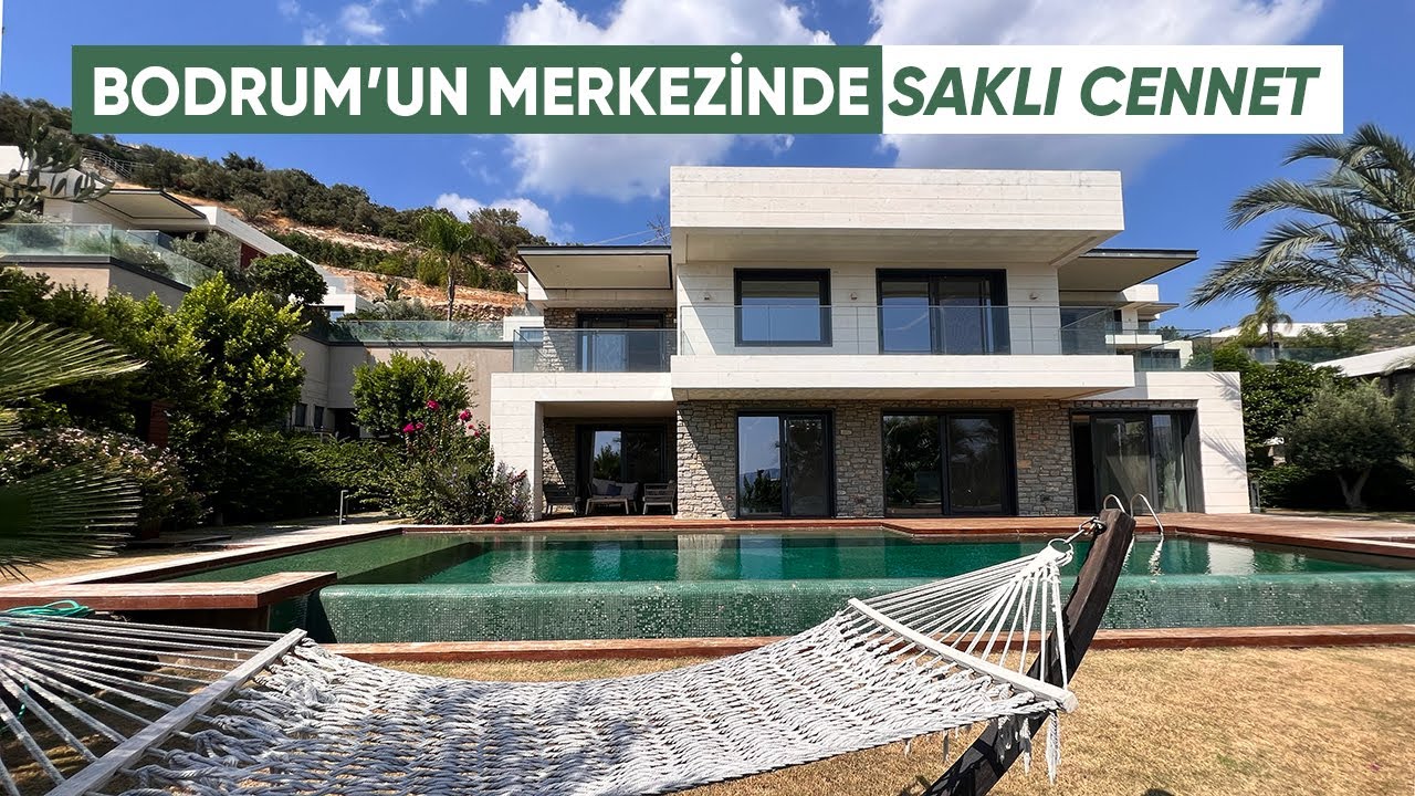 Bodrum Kalesi Manzaralı İzole Satılık Villa (📍Bodrum, Merkez)