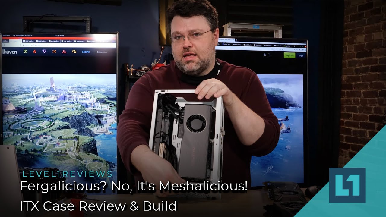 Fergalicious? No, It's Meshlicious! ITX Case Review & Build