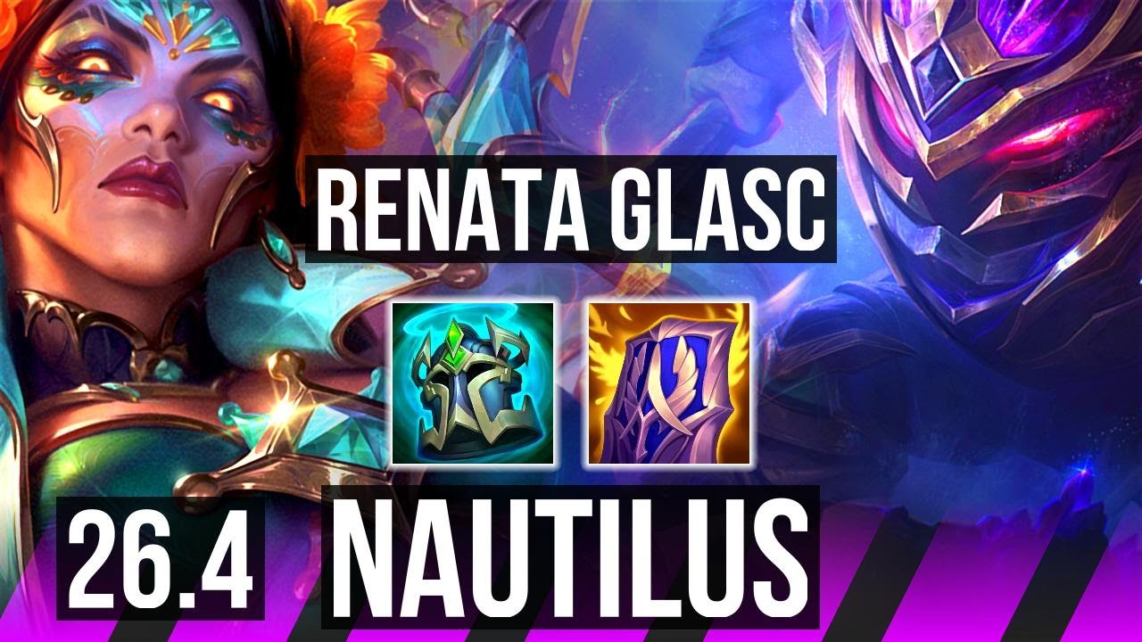 RENATA GLASC & Corki vs NAUTILUS & Twitch (SUP) | NA Master | 26.4