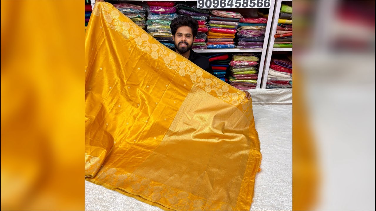 Tissue silk Paithani