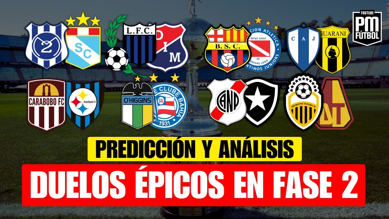 ⚠️Predicciones Fase 2 Copa Libertadores. JUGADOS AL TODO O NADA