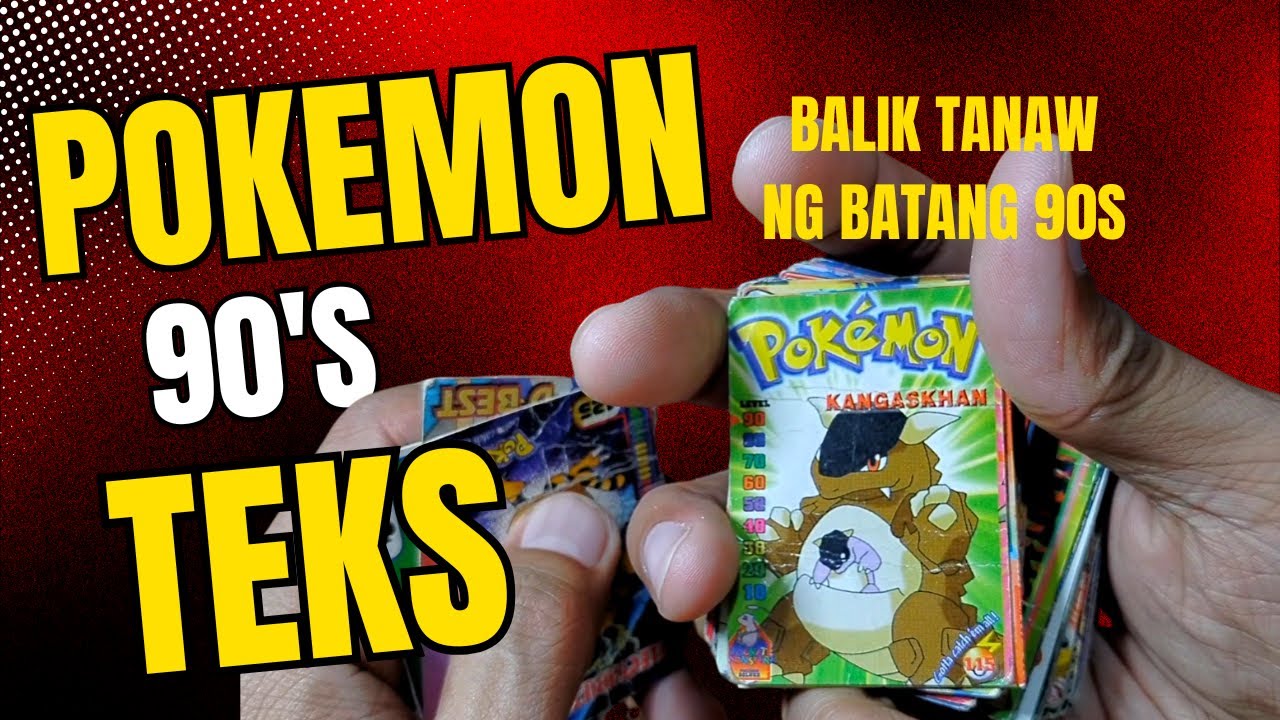 Used 90s Pokémon & Ghost Fighter Teks Review! | Batang 90s Nostalgia Overload! Part 3