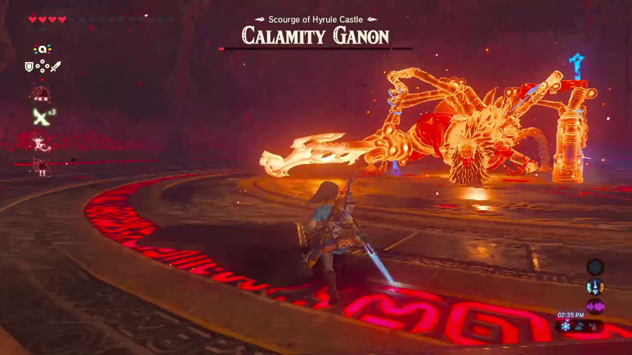 Surviving Calamity Ganon by luck