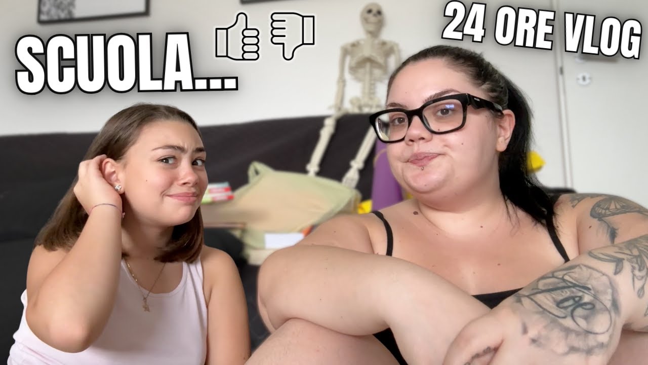 LARA E LA SUA PRIMA SETTIMANA DI SCUOLA MEDIA!! 24 ORE CON NOI VLOG IN FAMIGLIA | chiara paradisi