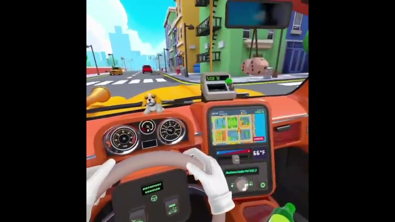 ДА КАКОЙ 67 ТО А?}играю в такси ВР || taxi driver VR