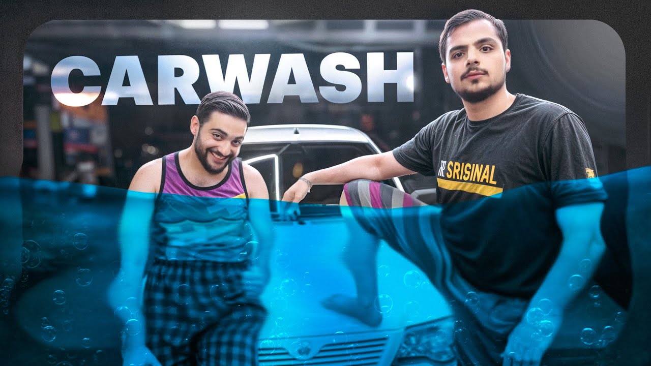 تو کارواش کار کردیم🧼