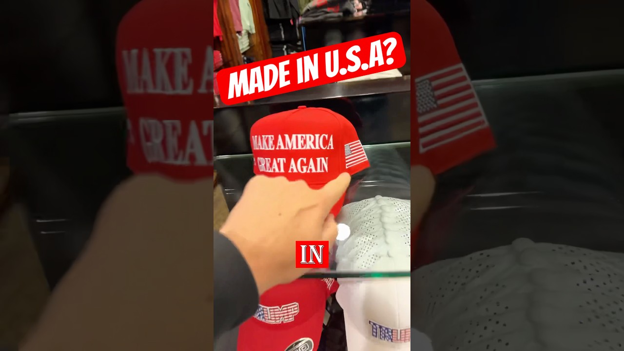 Does Trump make his Merch in USA or China? 🇺🇸 🇨🇳 🤔