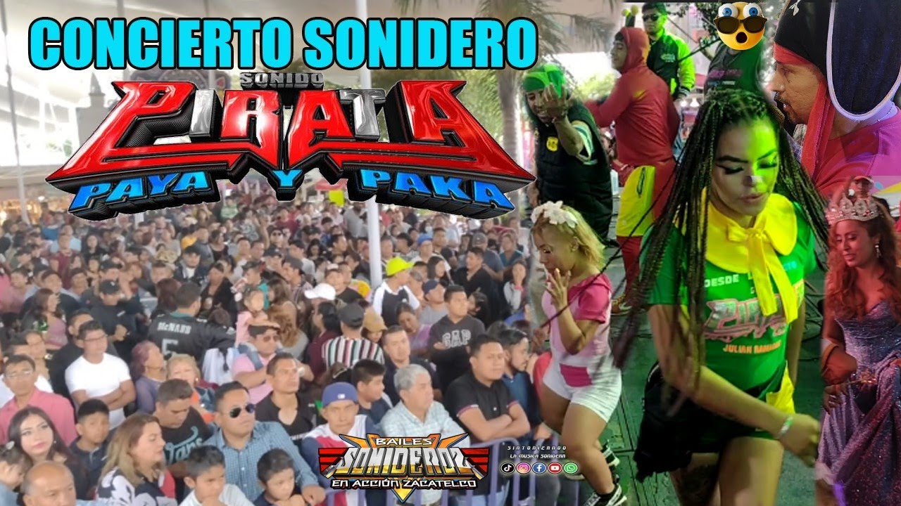 SONIDO PIRATA EN CONCIERTO ANTE 3,000 PIRATEROS EN SANTA ISABEL XILOXOXTLA, TLAXCALA, 2 JULIO 2023