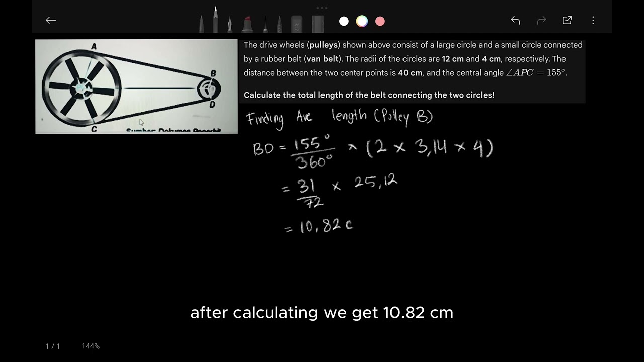 Solving 3 Math Problems | Material about Circles
