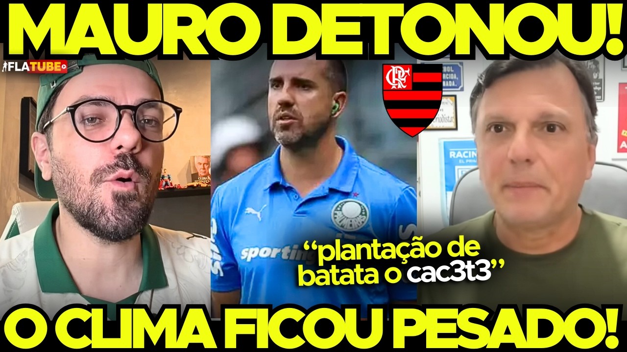 😱 DEBATE PEGOU FOGO! MAURO CEZAR DETONOU sem DÓ! PALMEIRENSE não FICOU SATISFEITO!
