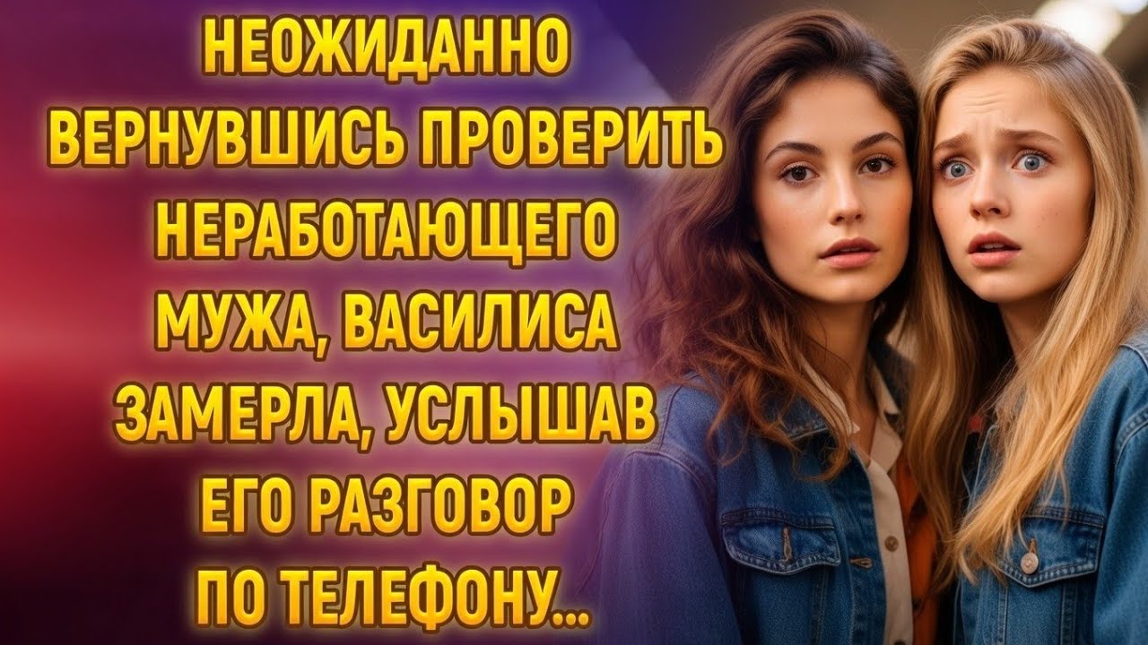 Неожиданно вернувшись домой, Василиса подслушала разговор мужа… и он всё изменил