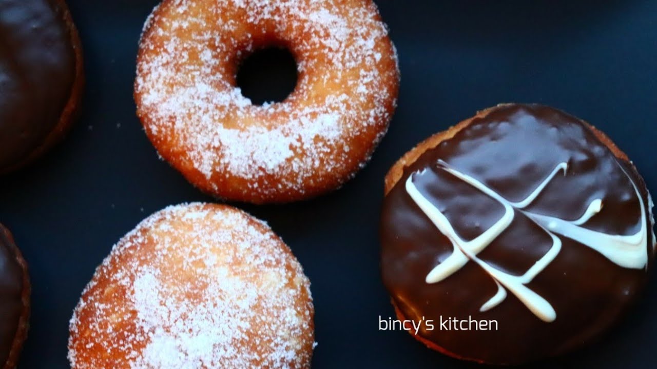 നല്ല പഞ്ഞി പോലുള്ള ഡോനട്ട്‌ | No Oven Perfect Doughnut Recipe | Donut Recipe In Malayalam | Homemade